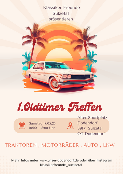 Bild vergrößern: 1. Oldtimer Treffen