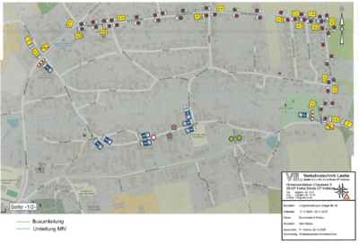 Umleitung Langenweddingen