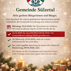 Jahreswechsel 2025 2026