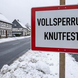 Sperrung Knutfest