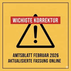 Amtsblatt-Korrektur
